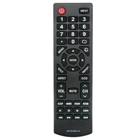 New NS-RC4NA-14 Remote for Insignia TV NS-46D400NA14 NS-50D400NA14 NS-46L400NA14