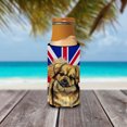 thumbnail image 3 of Carolines Treasures LH9499MUK Tibetan Spaniel with English Union Jack British Flag Ultra Hugger for slim cans Slim Can, 3 of 6