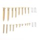 thumbnail image 5 of 226 Uds. Kits de tornillos de guitarra para montaje de placa trasera de golpeador con caja de almacenamiento Hugtrwg Para estrenar, 5 of 8