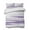 Gray Purple, variant on Quilts Twin XL Size, Brown Grey Ombre Soft Comforter Bedding Set for Bed, Abstract Art Oil Painting Modern Lightweight Quilted Bedspread with Pillow Cover(2 Pieces) for All Season, 68x98 Inch