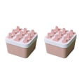 thumbnail image 2 of Dispositivo de fabricación de moldes para paletas de hielo Ounissouiy 2piezas Rosa, 2 of 6