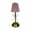 Pink-PK-home supplies, variant on MORESEC Home USB Rechargeable Bow Decorative Table Lamp - Metal Ambient Light for Bedroom Dining Room, 12.99 Inch, Modern Style, Touch Control Room Decor