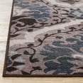 thumbnail image 2 of Superior Chloe Floral Indoor Runner Area Rug, 2' 7" x 6', Chocolate, 2 of 7