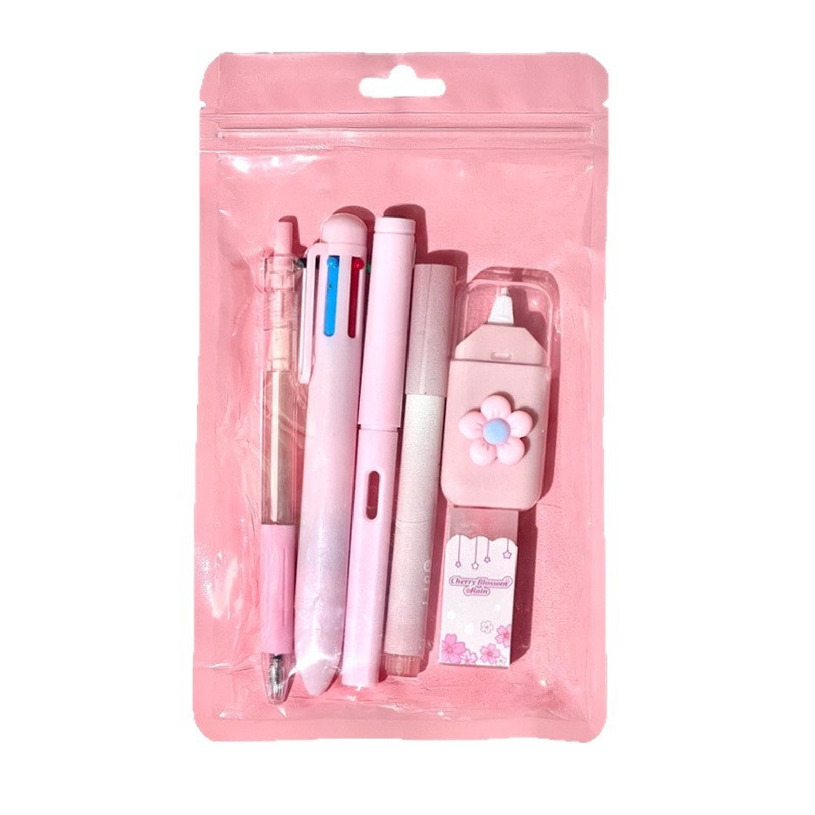 Cute Capybara Stationery Set Includes Gel Pens Pencil Eraser A5