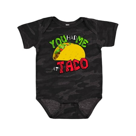 

Inktastic You Had Me at Taco Gift Baby Boy or Baby Girl Bodysuit
