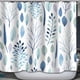 thumbnail image 4 of Cortina de ducha decorativa estética de 71 x 71 cm, diseño abstracto, lavable y rápido. G, 4 of 8