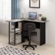 thumbnail image 4 of 11192EX/BK 99797E Home Computer Desk Writing Table, Espresso Finish, 4 of 8