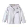 thumbnail image 2 of Uxgjfwu Boys and Girls Sun Protection Clothing Hooded Jacket Ice Silk Jacket Sun Protection Clothing Big Kids Summer UV Protection Shirt, 2 of 4