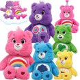 thumbnail image 2 of ﻿ ﻿ Miniso Genuine Carebears 40cm Muñeca de peluche súper suave estilo flor arcoíris rosa Decoración de habitación Regalo de cumpleaños para niños, 2 of 5