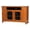 Dark, variant on American Heartland Oak Tall Deluxe Entertainment Console, Medium
