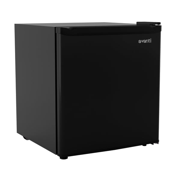 Avanti 1.6 Cu. Ft. Compact Refrigerator with Auto-Defrost, in Black (AVRM25F1B)