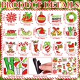 thumbnail image 3 of Kit de Imãs Decorativos Umigy 16 Peças para DIY de Natal, 3 of 7