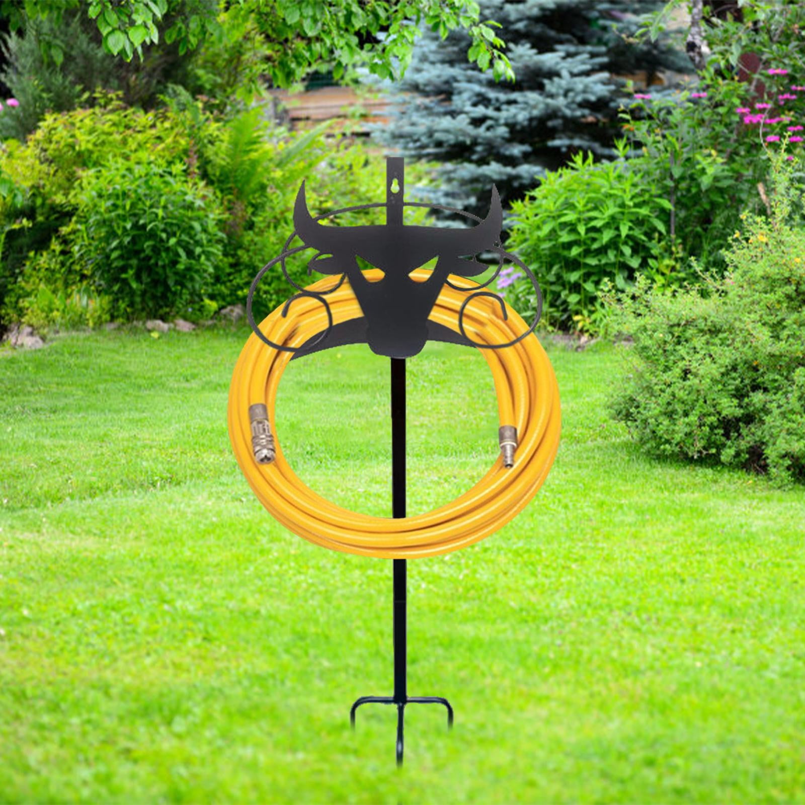 Garden Hose Holder Water Hose Stand Freestanding Metal Hose Hanger garden-hose-holder-water-hose-stand-freestanding-metal-hose-hanger