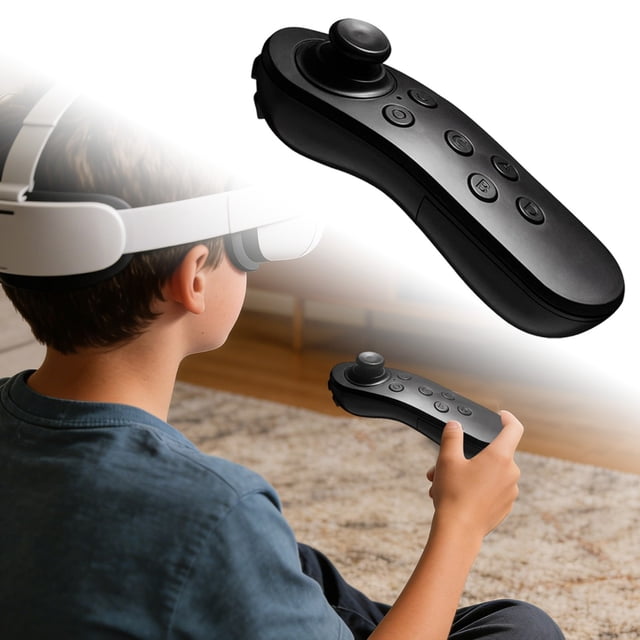 Klonfd VR Controller A Wireless Gamepad Suitable For Use With Virtual Reality Games Selfies Page Flipping And Functions