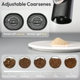 thumbnail image 4 of Katbite Electric Salt & Pepper Grinder, Automatic Spice Mill with Adjustable Coarseness,Black, 4 of 9