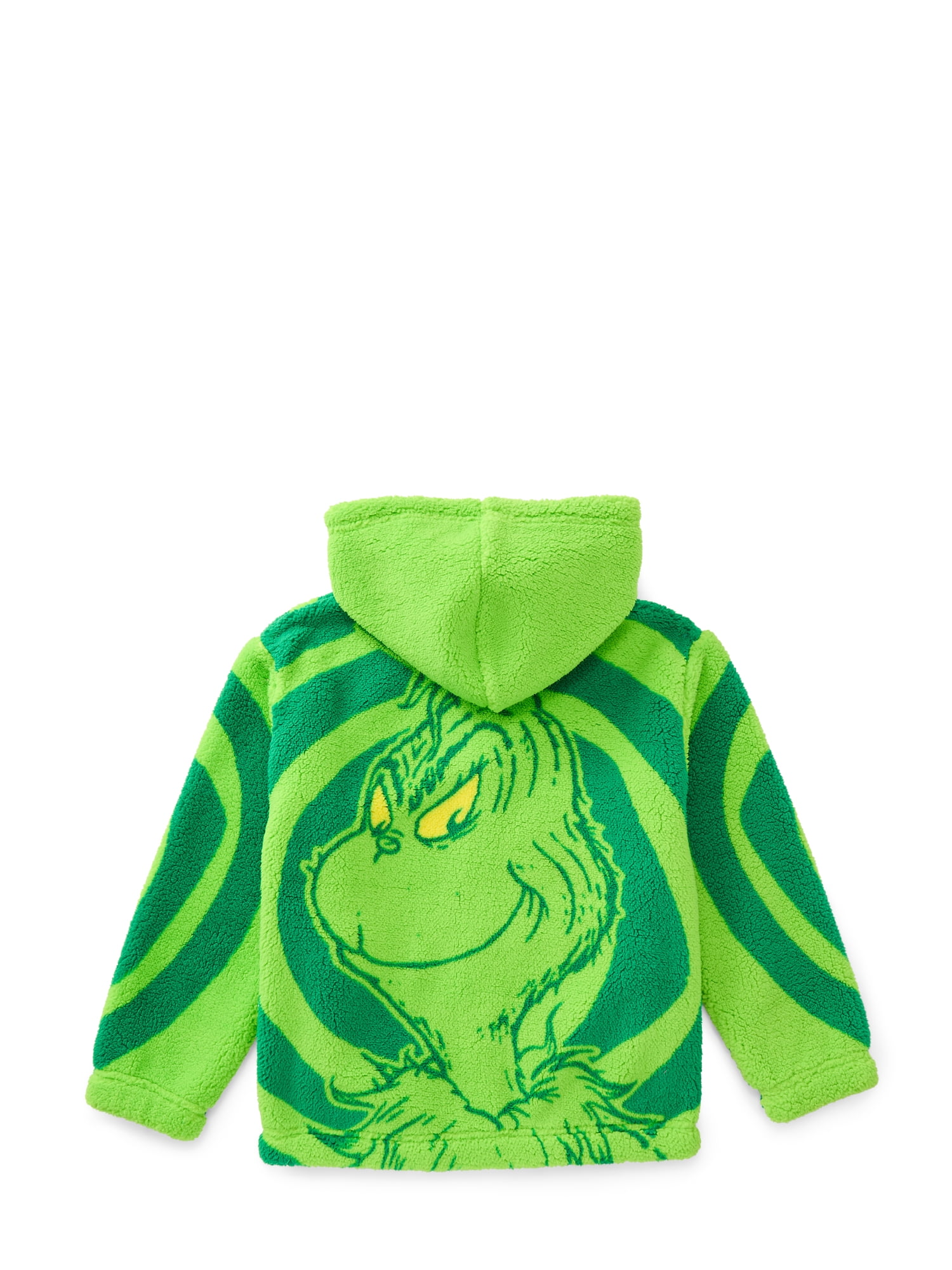 Grinch Boys Plush Jacket, Sizes 4-12