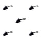 thumbnail image 1 of Sidaley Tapón de drenaje de cubierta de silicona Tapón de drenaje desmontable portátil Botes de pesca al aire libre Accesorios de herramientas de Negro 5piezas Sidaley CBP188408, 1 of 6