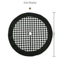 thumbnail image 2 of Gupgi Christmas Tree Skirt with Plaid Pattern, Farmhouse Decoration, 2 of 5
