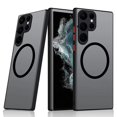 thumbnail image 2 of Shockproof Phone Case Magnetic Suction Dropproof Cover Support Wireless Charging For Samsung Galaxy S23 S22 S21 Ultra PLUS S21FE, 2 of 3
