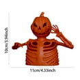 thumbnail image 3 of BKER Halloween Decorations Skeleton Light Up Desktop Ornament Party Decoration Scary Figurine For Home, 3 of 5