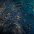 thumbnail image 3 of Grey, Jace 20x20 Black Modern Framed Museum Art Print Titled - Golden Blue Marble, 3 of 5