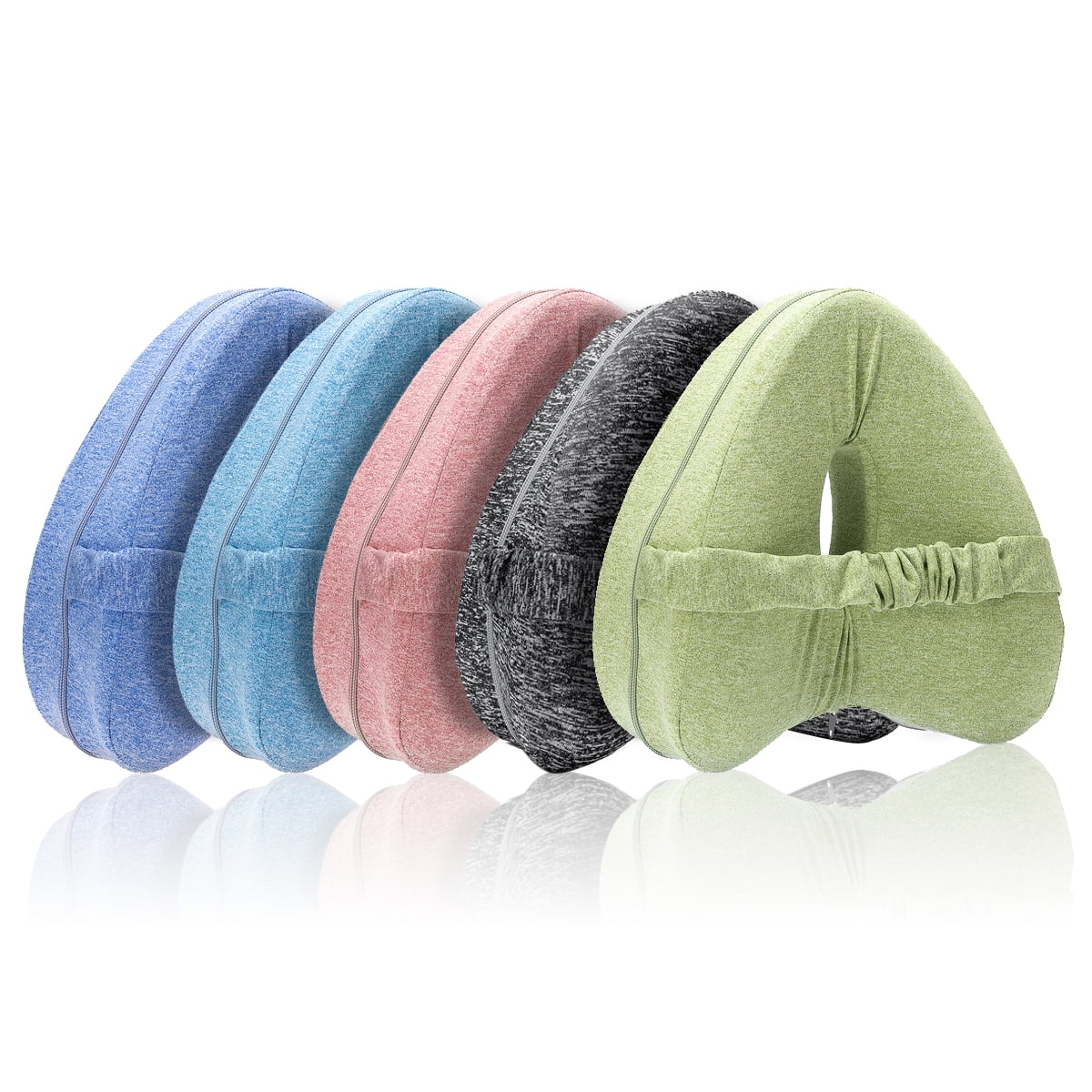 Memory Foam Heart Shaped Knee Leg Pillow Slow Rebound Bed Sleep Cushion