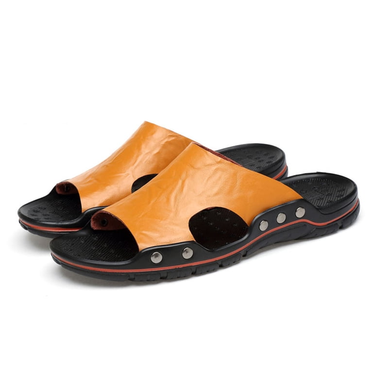 HaoXianJian Men Fashion Slides Lightweight Athletic Yoga Mat  display picture 1