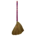 thumbnail image 2 of Vietnamese Soft Fan Broom - 40" Long Handle Straw Broom for Indoor Floors - Easy Sweep, Comfortable Grip, Durable Plastic Stripes - Home, Kitchen, Dusting, 2 of 2