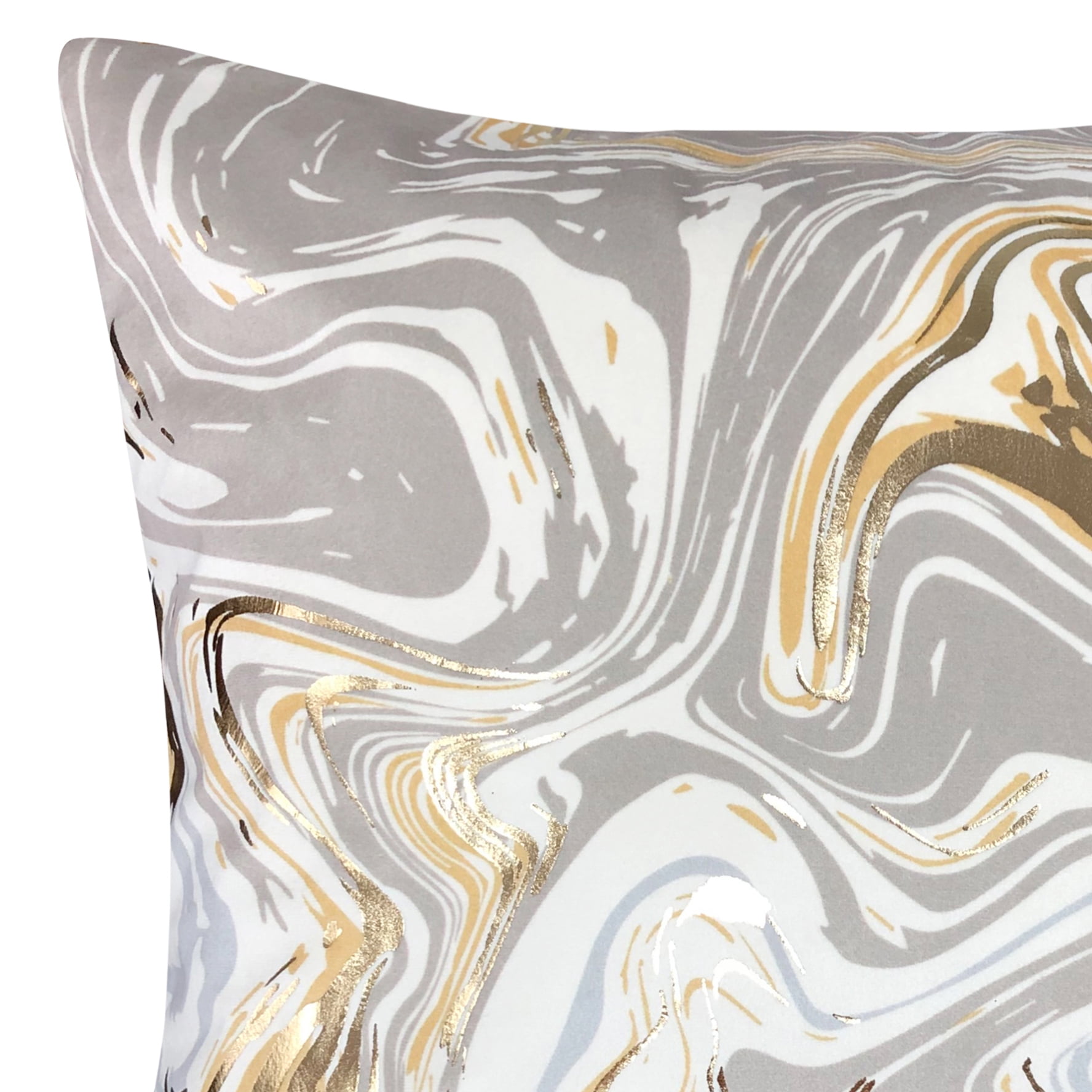 Malee Marble Pillow Silver