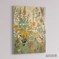 thumbnail image 2 of Wildflower Field Vintage Botanical Canvas Wall Art Print 12X16", 2 of 4