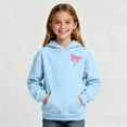 thumbnail image 4 of ATOGUTA Girls' Fashion Hoodies & Sweatshirts Long Sleeve Shirts Pullover Print Tee Top Kid Clothes Size 2T-14, Blue, 4 of 5