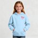 thumbnail image 4 of Cowsor Girls hoodies Bow Graphic Long Sleeve Hooded Sweatshirt Cute Pullover Tops, 4 of 6