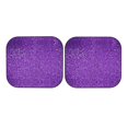 thumbnail image 7 of Windshield Sun Shade, Glitter Purple Foldable Car Sun Shade Windshield for Front, 2 Pieces, 7 of 7