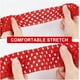 thumbnail image 3 of Cinta elástica de ganchillo de poliéster de 5,5 yardas y 1,6" de ancho para diadema, accesorios para el cabello, cintas para el pelo tipo tubo, color rojo, 3 of 9