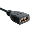 thumbnail image 3 of FVH Micro HDMI male to HDMI female Adapter short Cable 10cm for XOOM Droid X, 3 of 7