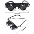 thumbnail image 4 of Gafas Binoculares De Pesca, Gafas Binoculares Manos Libres ABS Ergonómico Lupa Al Aire Libre Ajustable Para Ver Televisión, 4 of 8