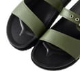 thumbnail image 4 of Roxoni Women's Open Toe Adjustable Strap Slide Sandals - Comfortable Slip-Ons with Padded Insole, 4 of 8