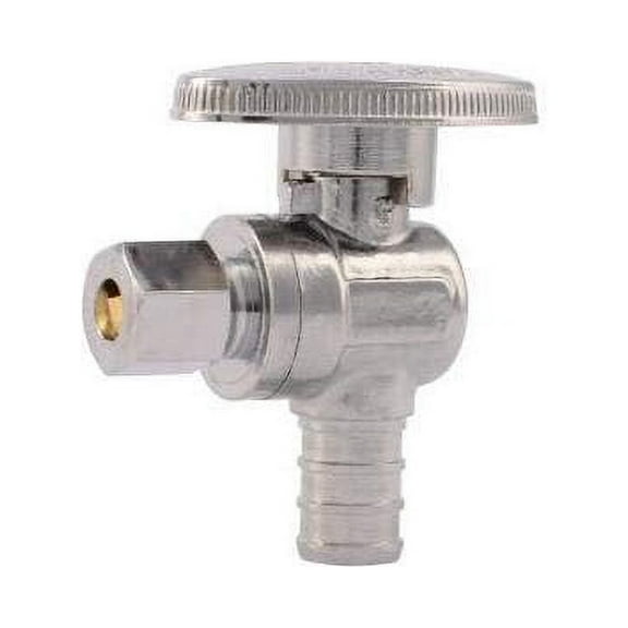 Sharkbite 23056LF, Compression Angle Stop Valve Quarter Turn Pack of 48 pcs