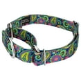 thumbnail image 4 of Country Brook Petz® Bright Paisley Martingale Dog Collar, Extra Large, 4 of 6