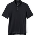 thumbnail image 3 of Lands' End Essentials Men's Long Sleeve All Day Comfort Polo Shirt - 100% Cotton Won't Shrink Pill Fade, 3 of 3