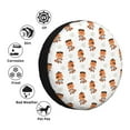 thumbnail image 4 of Rateoe Cute Little Pirate Red Panda Pattern Tire Cover Wheel Protectors Weatherproof Wheel Covers Universal Fit for Trailer Rv SUV Truck Camper Travel Trailers Accessories-14 inch, 4 of 6