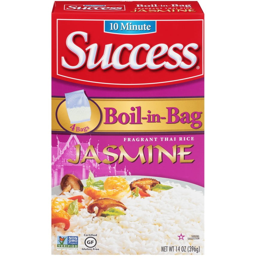 Success BoilinBag Jasmine Rice, 14 oz Box