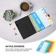 thumbnail image 2 of 1 Set Office Notebook Dividers Tab Dividers Convenient Binder Tabs Book Accessory (Numbers 1 5), 2 of 8