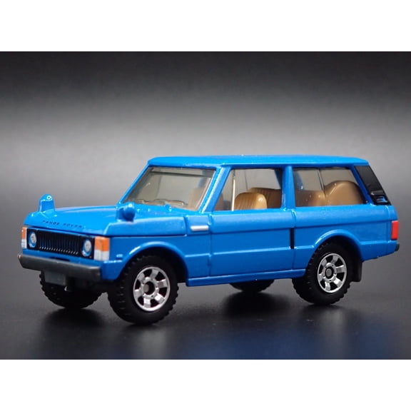 Open Box 1970-1994 RANGE ROVER BLUE 1/64 SCALE COLLECTIBLE DIORAMA DIECAST MODEL CAR