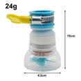 thumbnail image 1 of Water Filter Faucet Bathroom Filter For Sink Bathroom Faucet Extender Kitchen Faucet Filter Shower Expansion Joint Extender, 1 of 9