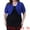 Royal Blue, variant on Plus Size Floral Lace Bolero Open Front Cropped Cardigan 1X Burgundy