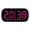 rose red, variant on Electronic Clock Simple Multi-Functional Alarm Clock Led Digital Clock With Date