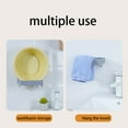 thumbnail image 5 of Wall Mounted Foldable Garbage Bag Holder No Drill Needed Adhesive Mount for Kitchen Bathroom and Under Sink Trash Bag Storage Organizer, 5 of 5
