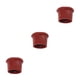 thumbnail image 4 of Yuarrent Tapón de vino Tapón de botella de vino a prueba de polvo de silicona A prueba de fugas Botella de mantenimiento fresco Corcho, café Café 3piezas Yuarrent CBP153533, 4 of 6