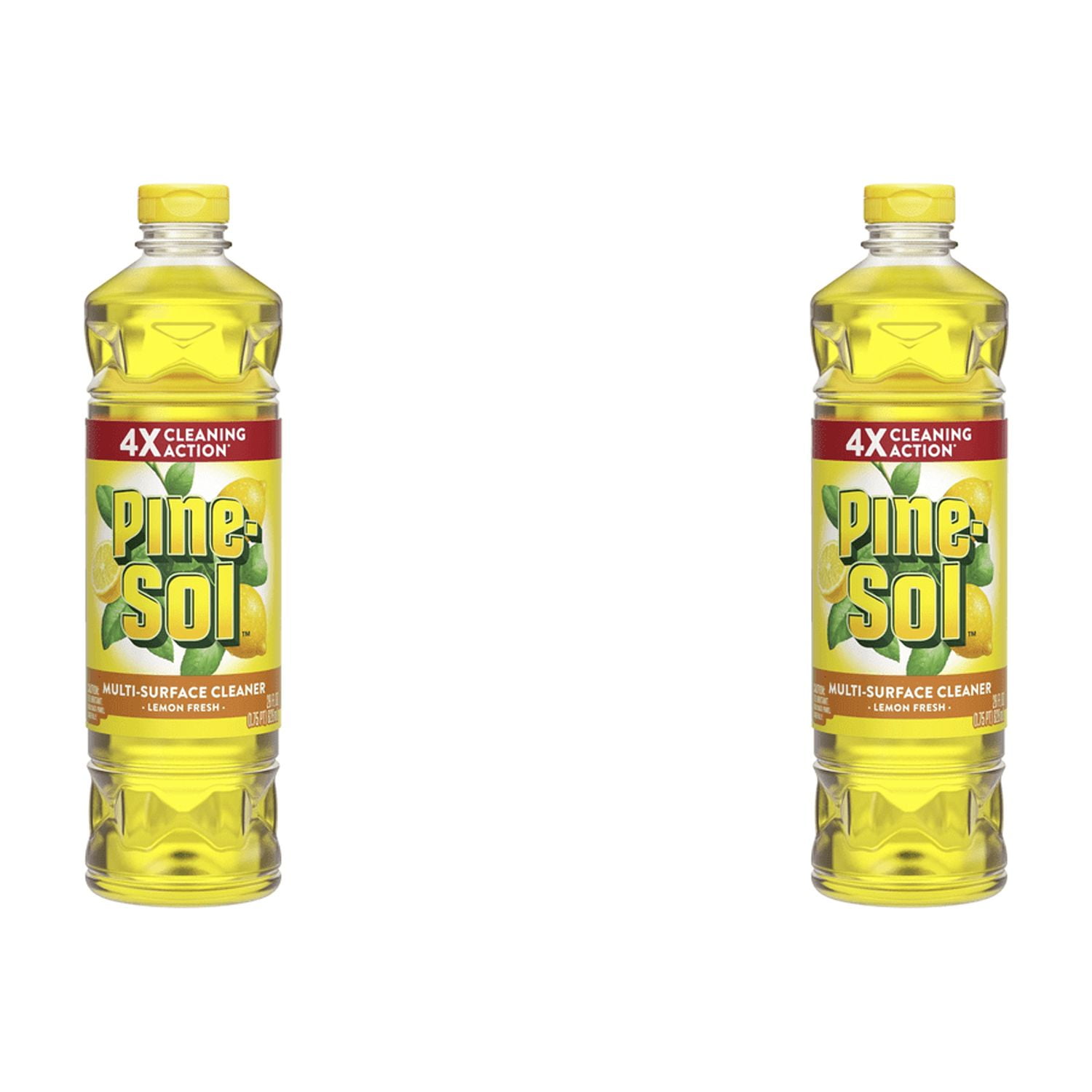 Pine-Sol Lemon Fresh Multi-Surface Cleaner 28 fl oz – 6 Pack (28